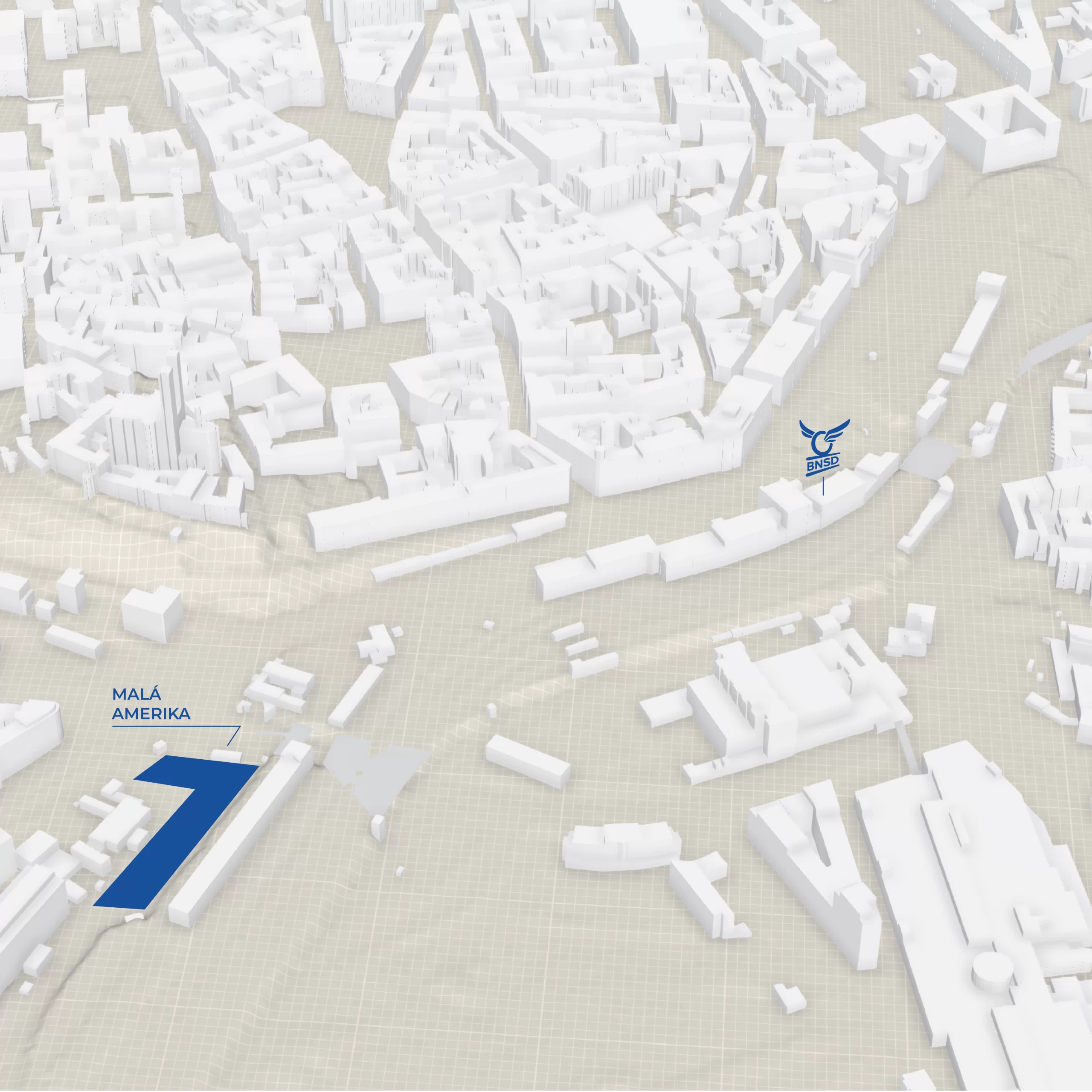 Parkoviště MALÁ AMERIKA